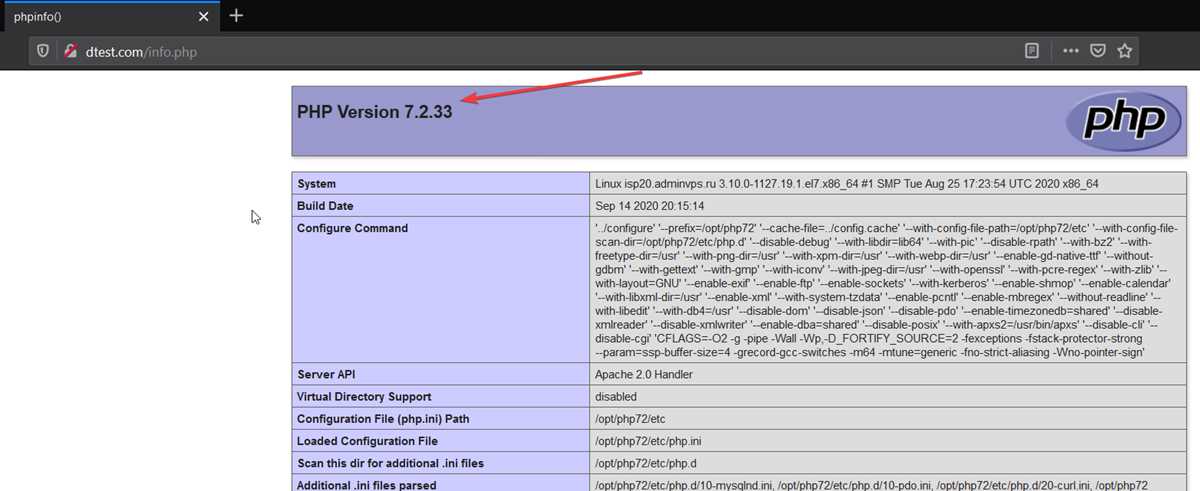 Как открыть php ini на хостинге - Мир хостинга